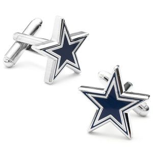 Men's Stainless Steel Sports Fashion Football Novelty Sports Cufflinks